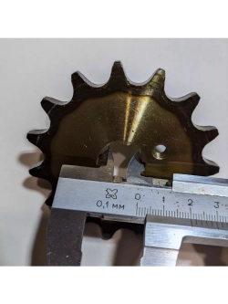 Звезда ведущая (520H-15T) закаленные зубья