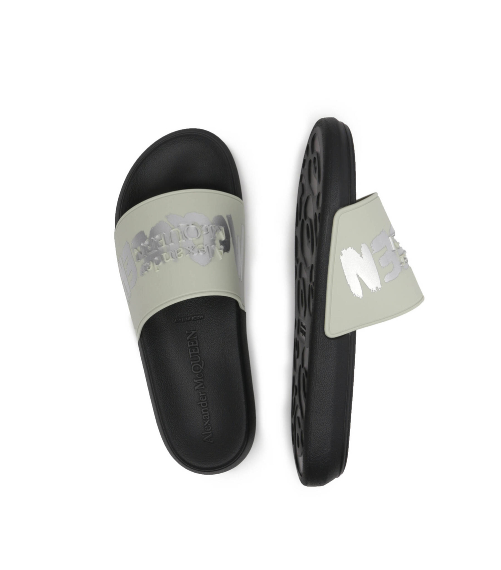 шлепанцы Alexander McQueen - зеленый(682490 W4QS3)