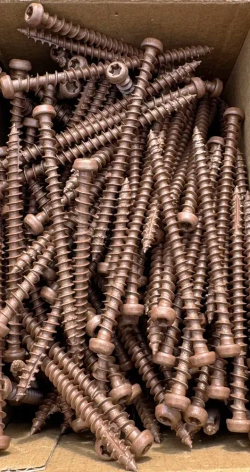 5х70 саморез для террасной доски DARK BROWN, TX20, ( 200 шт)