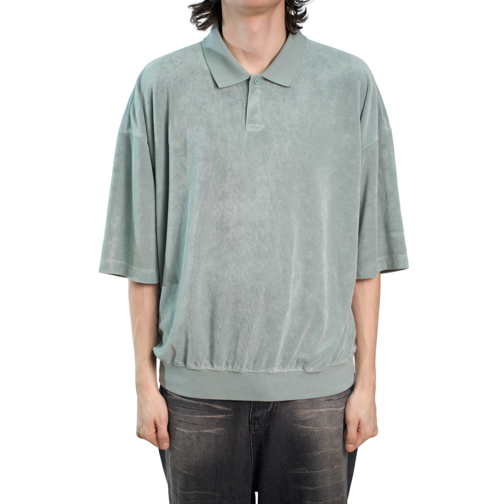 Fear of God Essentials Single-Button Polo "Sycamore"