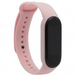 Сменный ремешок MI Band 5 silicone pink