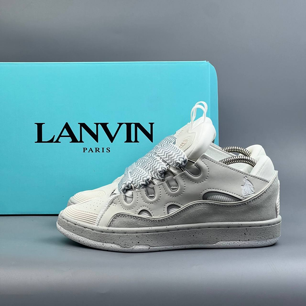 Кроссовки Lanvin Сurb #513 (сер.)
