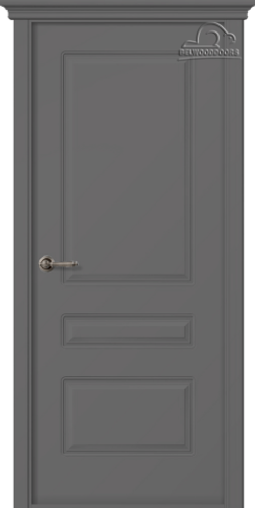 Дверь Роялти / Цвет Эмаль графит / Двери Belwooddoors