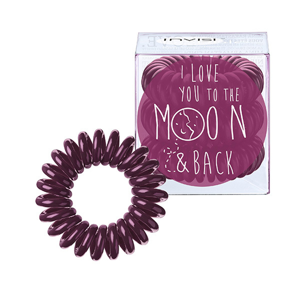 Резинка-браслет для волос invisibobble To The Moon Sweet Plum