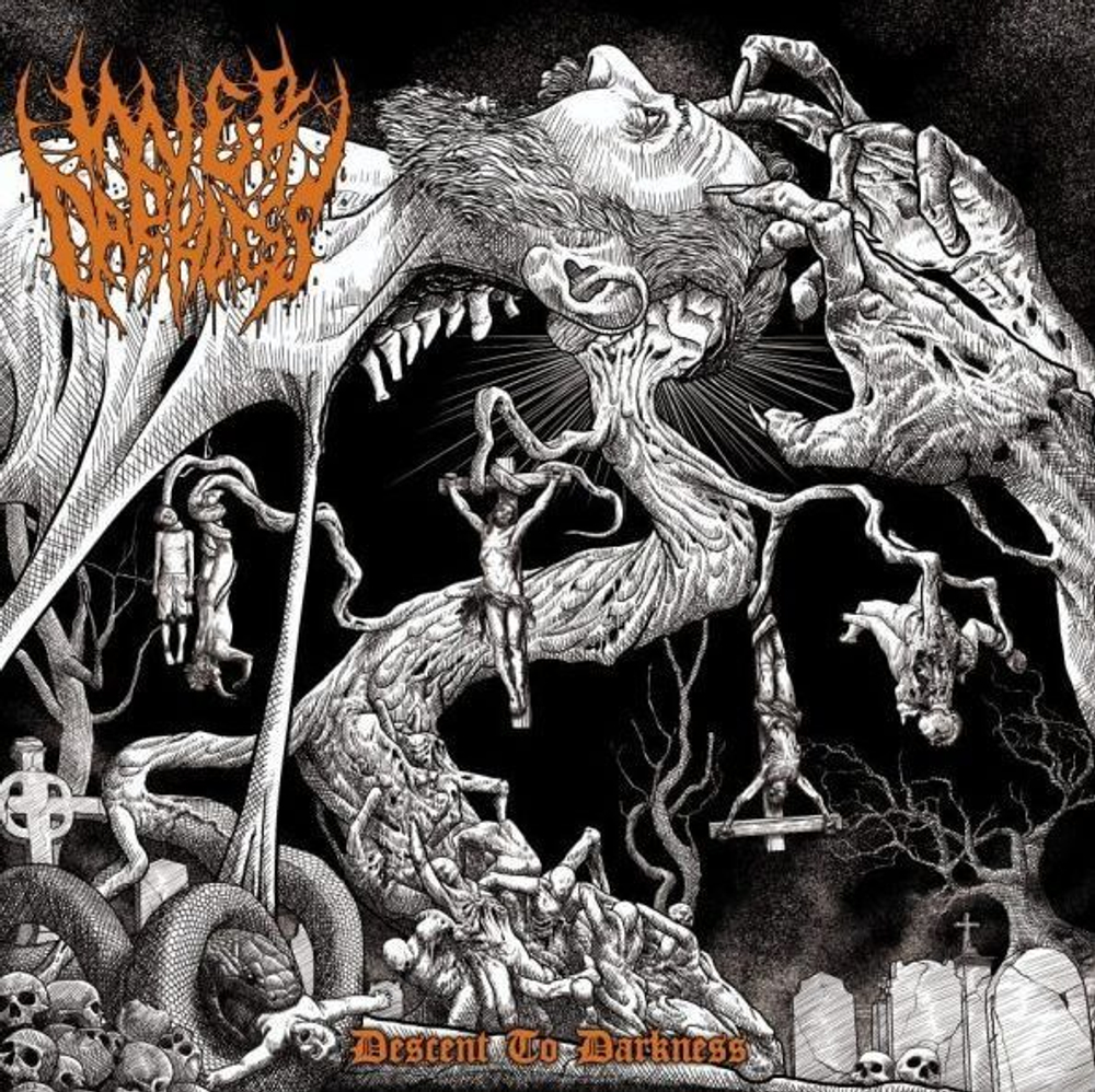 INNER DARKNESS - Descent To Darkness, музыкальный компакт диск, death metal