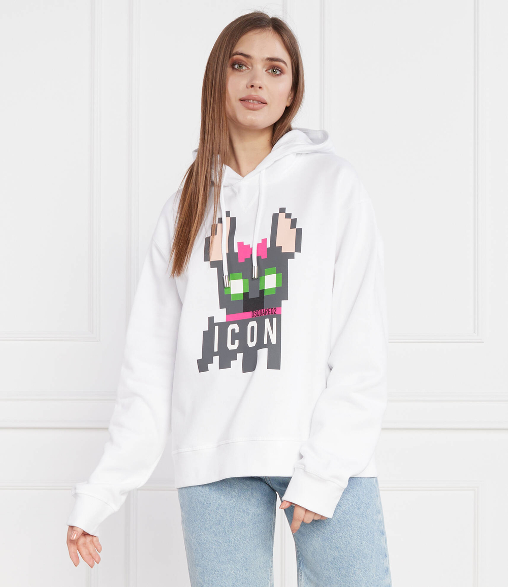 Худи Dsquared2 - белый(S80GU0095 S25516)