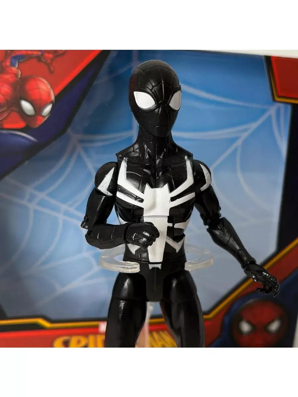 Фигурка Человек-паук Marvel ZD Toys 1902-02 чёрный