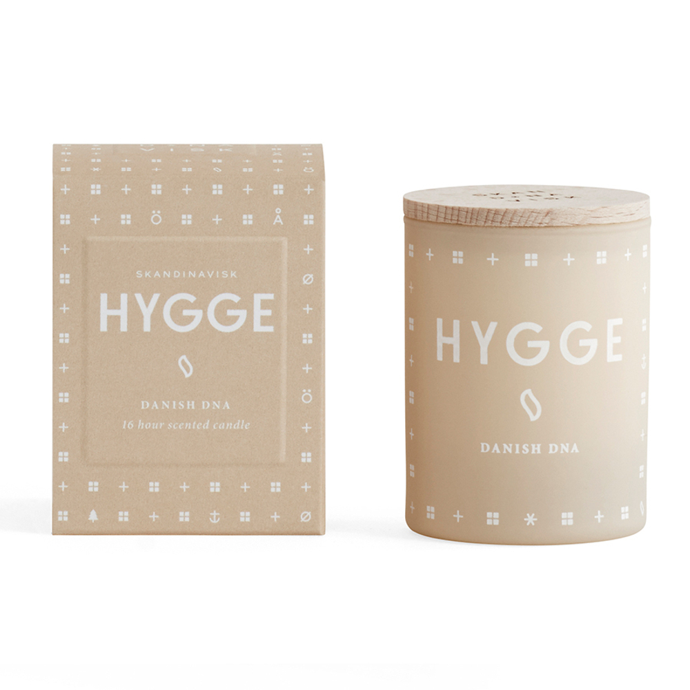 Свеча ароматическая hygge с крышкой, 55 г