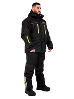 Костюм утепленный Nisus LEADER, 15/15 К, цвет черный, Шелтер, размер S (T-N-LB-S-46/176)