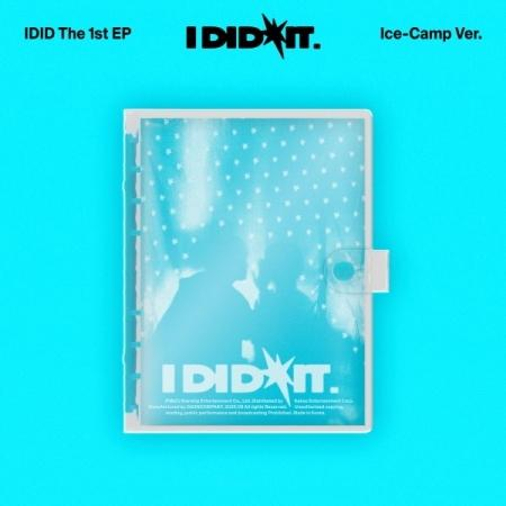 Альбом IDID - I DID IT 1st EP Album Special Edition ICE-CAMP Version
