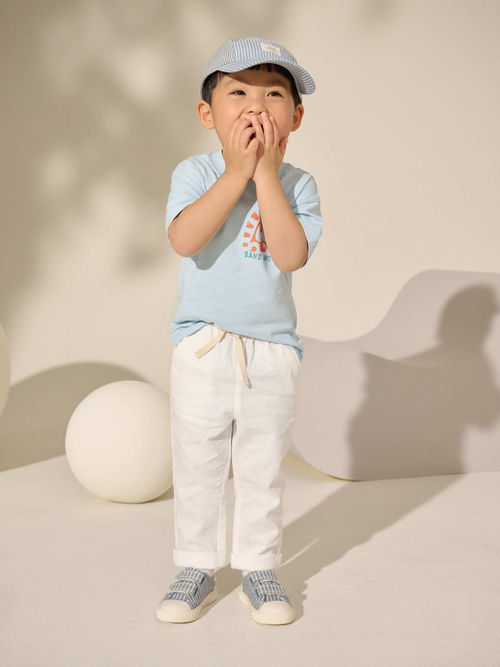 Брюки для мальчика Next AD1-820, Белый