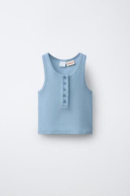 ZARA X PUKAS МАЙКА PUKAS SURF, ГОЛУБОЙ