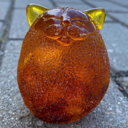 Кот пушистый шар