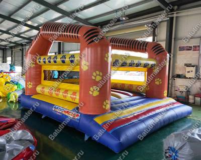 Детский надувной батут "Тигр" 5*4*3