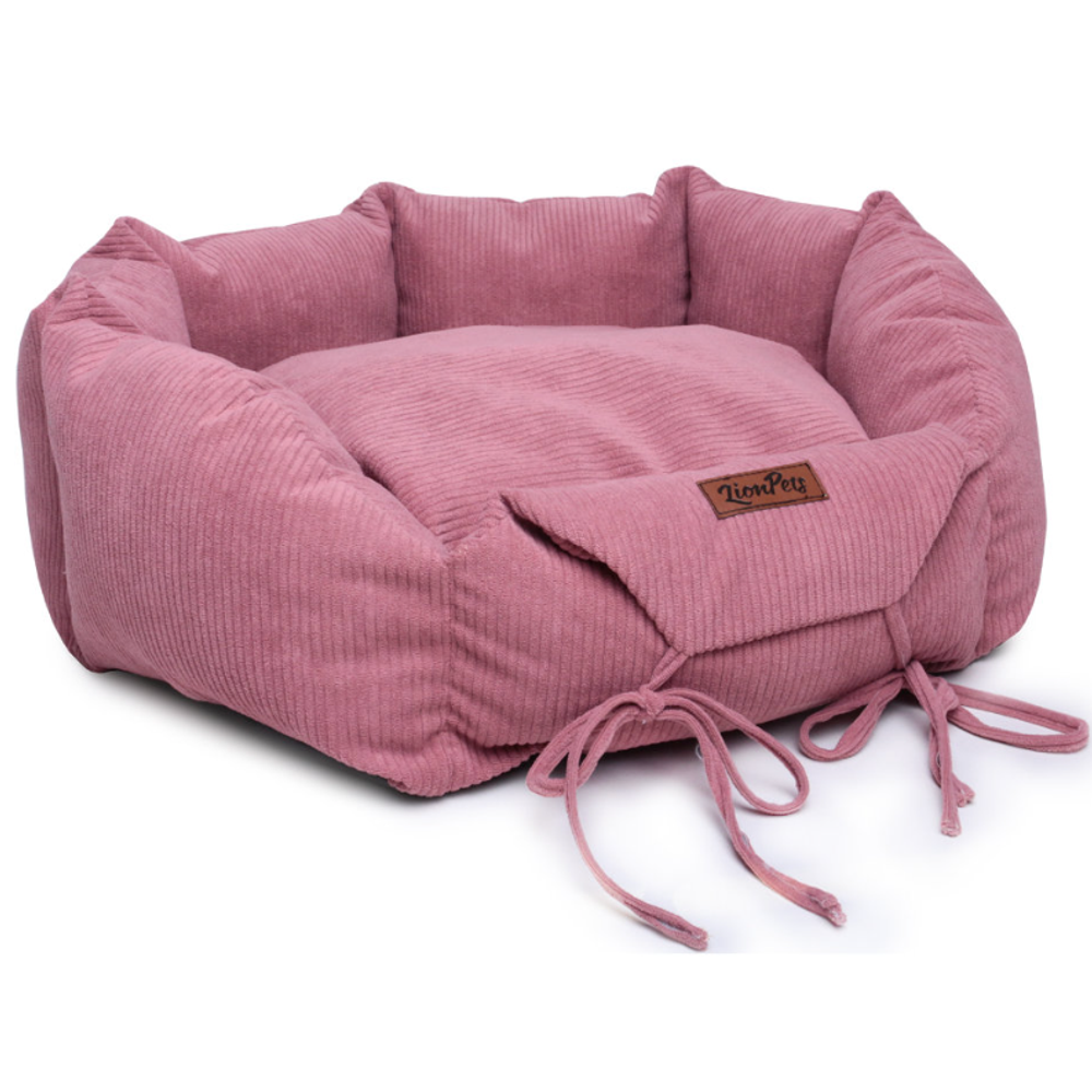 Лежанка lionpets bella siesta розовый lp650
