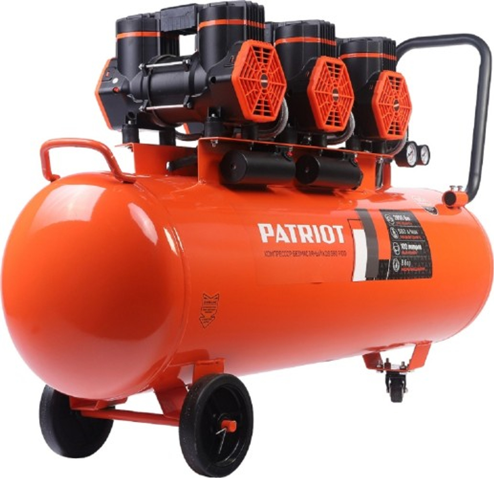 Компрессор поршневой безмасляный PATRIOT KDS 580 F100 526302499