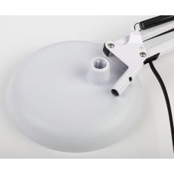 Настольный светильник ЭРА N-123-Е27-40W-W белый | Настольные светильники под лампу