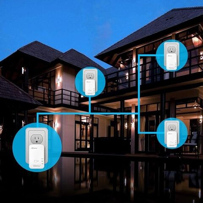 Комплект Powerline-адаптеров Gold Master