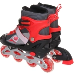 Коньки роликовые раздвижные Sport Star 136S, красный, колеса ПВХ, размер M (35-38)