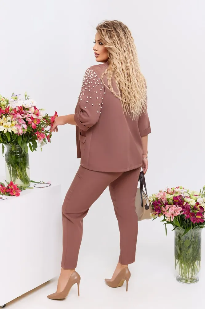 Костюм вечерний Тройка УК-891 Fabrika