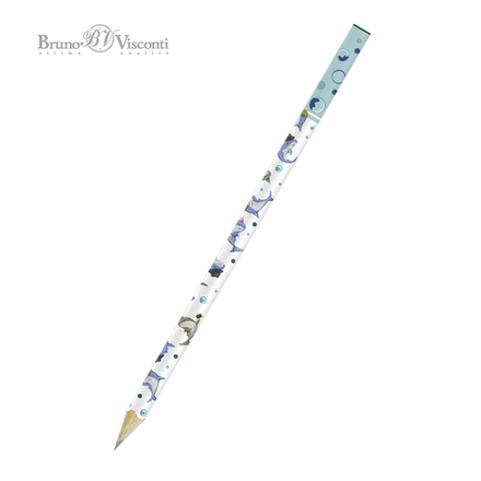 Карандаш ч/гр BV "HappyGraphix. Акулы" НВ