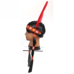 Парик карнавальный «Индийское племя» 45см (150г)