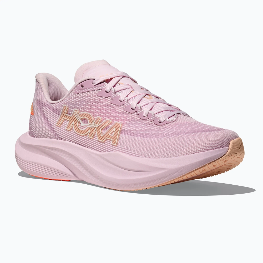 Женские Кроссовки для бега HOKA Mach 7 lilac cream/tangerine glow