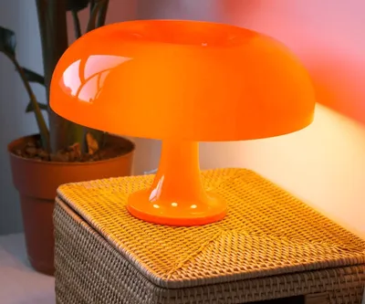 Лампа настольная Shroom, оранжевая