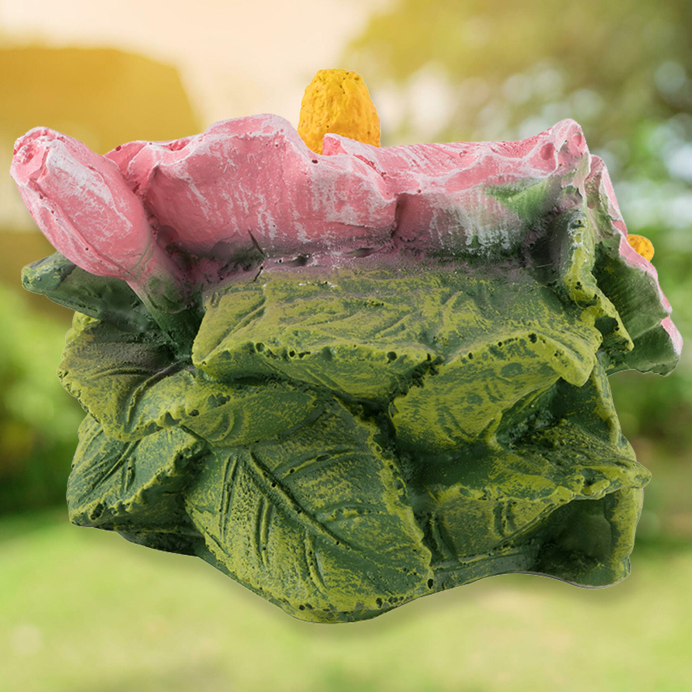 Фигура садовая "Вьюнок" 15*15*9см, полистоун