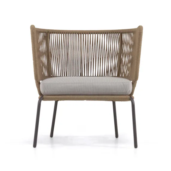 Кресло Nadin бежевое