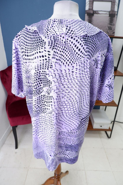 Блуза с принтом 50 размер