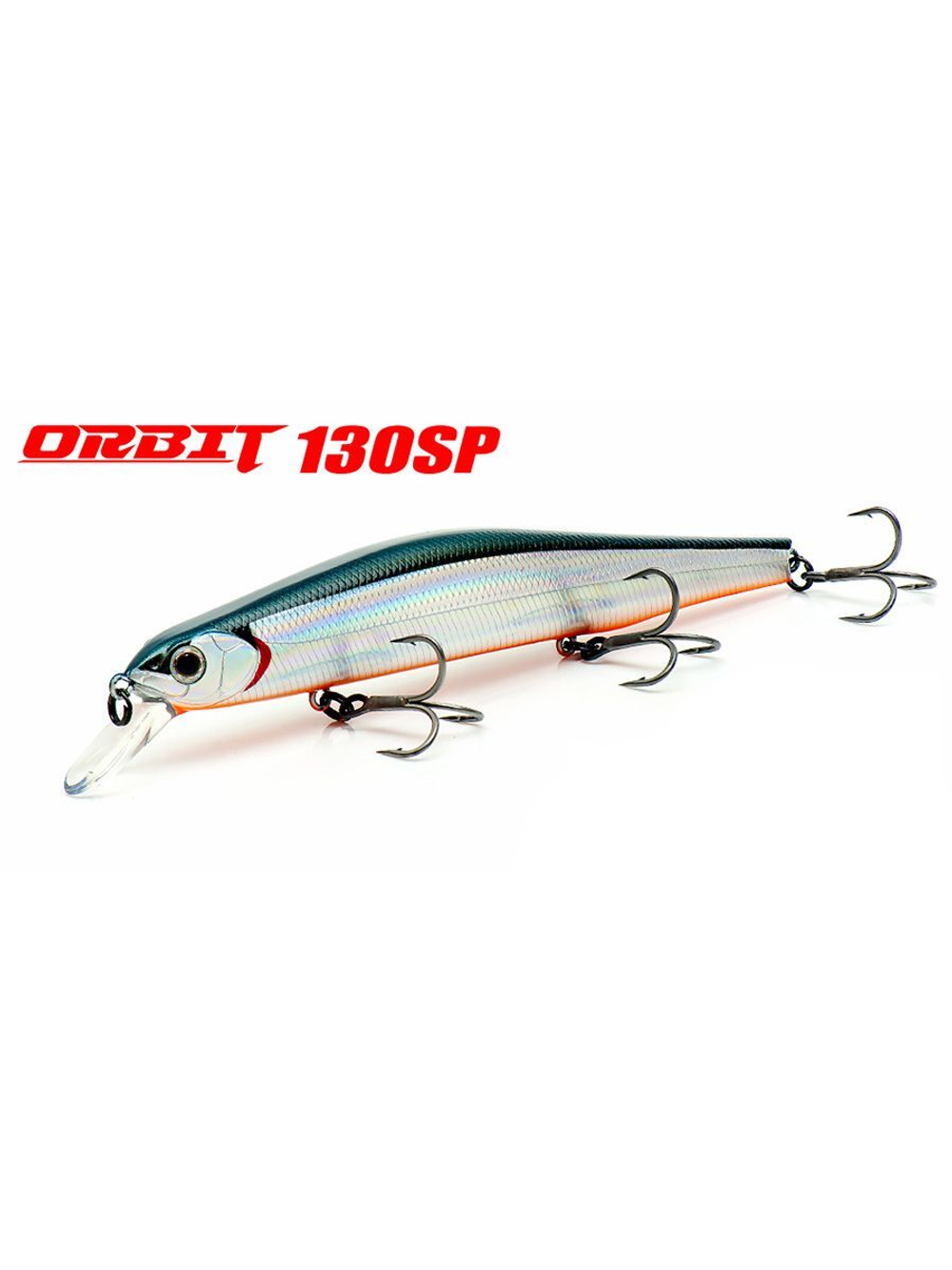Воблер для рыбалки ZIPBAITS Orbit 130 SP-SR, 133мм, 24.7гр., заглубление 0.8-1.4м., цвет 509M, суспендер