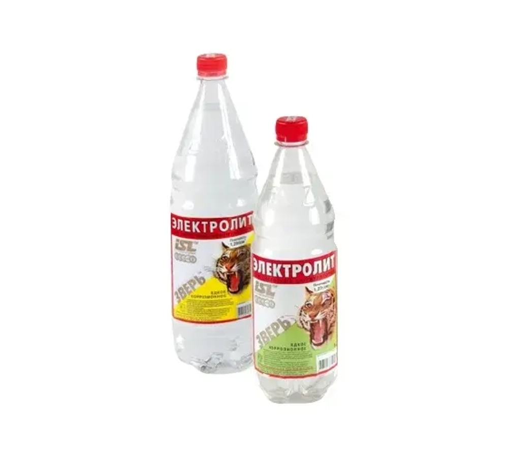 Электролит 1,34 г/см 1,5л Зверь