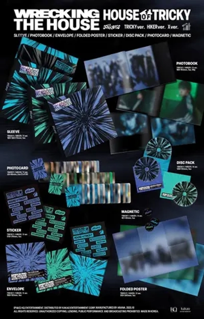 Альбом XIKERS - HOUSE OF TRICKY : WRECKING THE HOUSE
