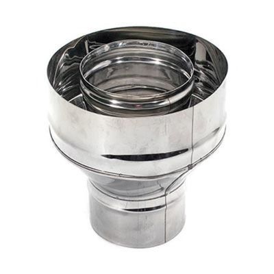 Оголовок сэндвич 140-240 толщина металла 0,8-0,5 нержавеющая сталь-оцинкованная сталь