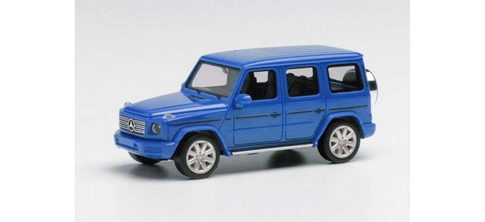 Автомобиль Mercedes-Benz G-Model, голубой металлик