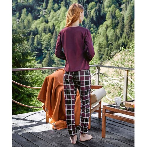 Женская пижама бордовая Doreanse 4042