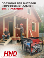 Генератор HND GE7000JNS ATS