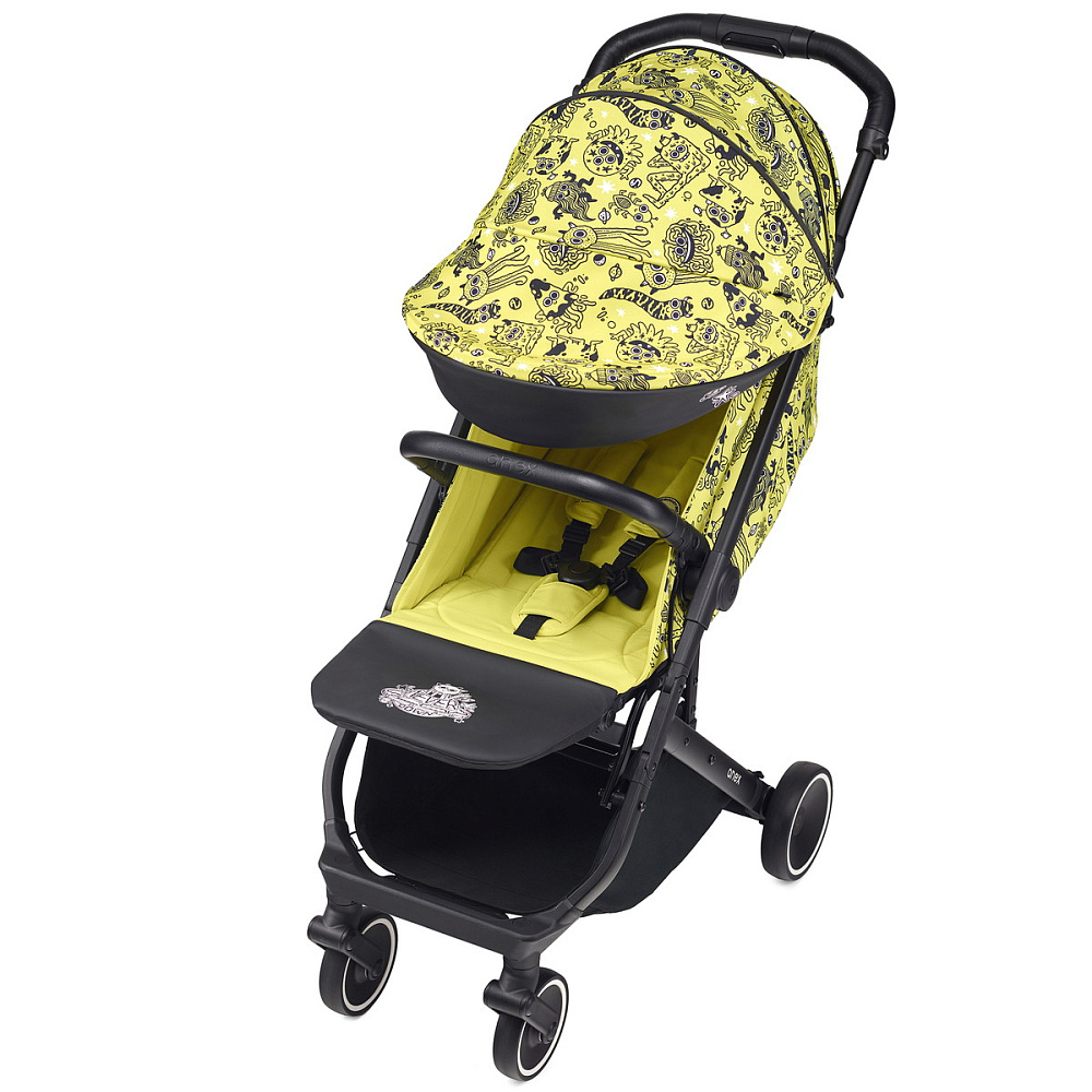 Детская коляска Anex Air-X Travel Cot 2 в 1 woo/black