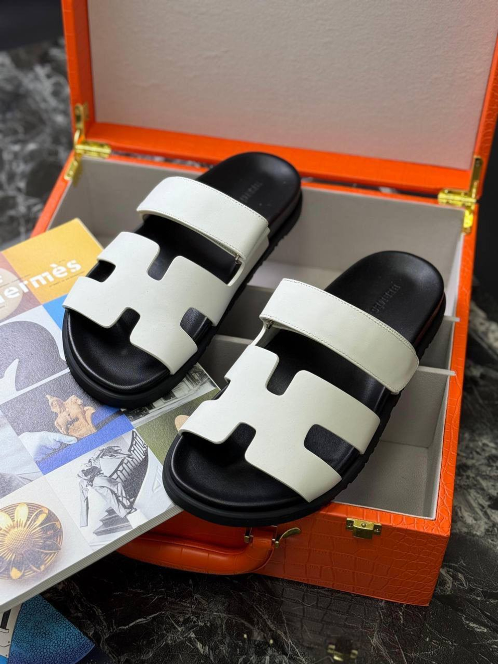Шлепанцы Hermes