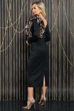 Платье вечернее Кармелита (черное) П14665-5М LT Collection