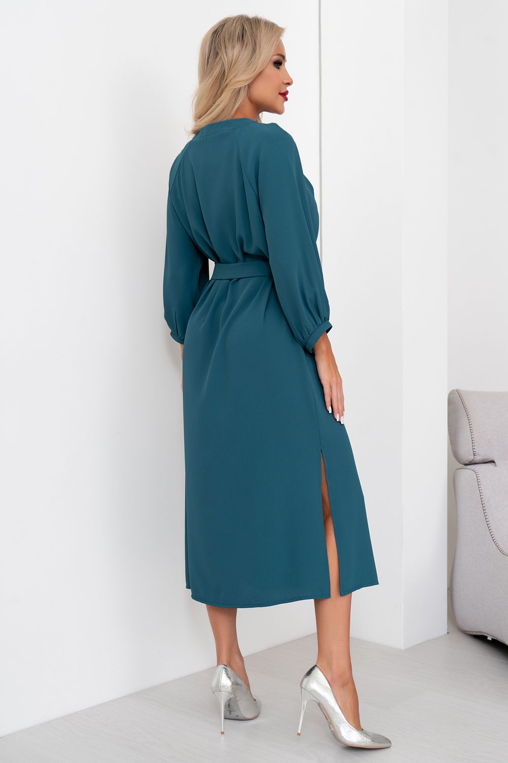 Платье Севилья (морская волна) Р11-1196/2 Nikol