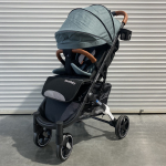 Прогулочная коляска D200 Серый текстиль полный комплект