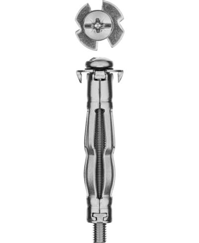 ЗУБР МОЛЛИ, М4 х 32 х 8 мм, 100 шт, анкер для пустотелых конструкций (302472-04-032)