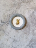 Панно 18 см. насекомые на стену для интерьера Жук