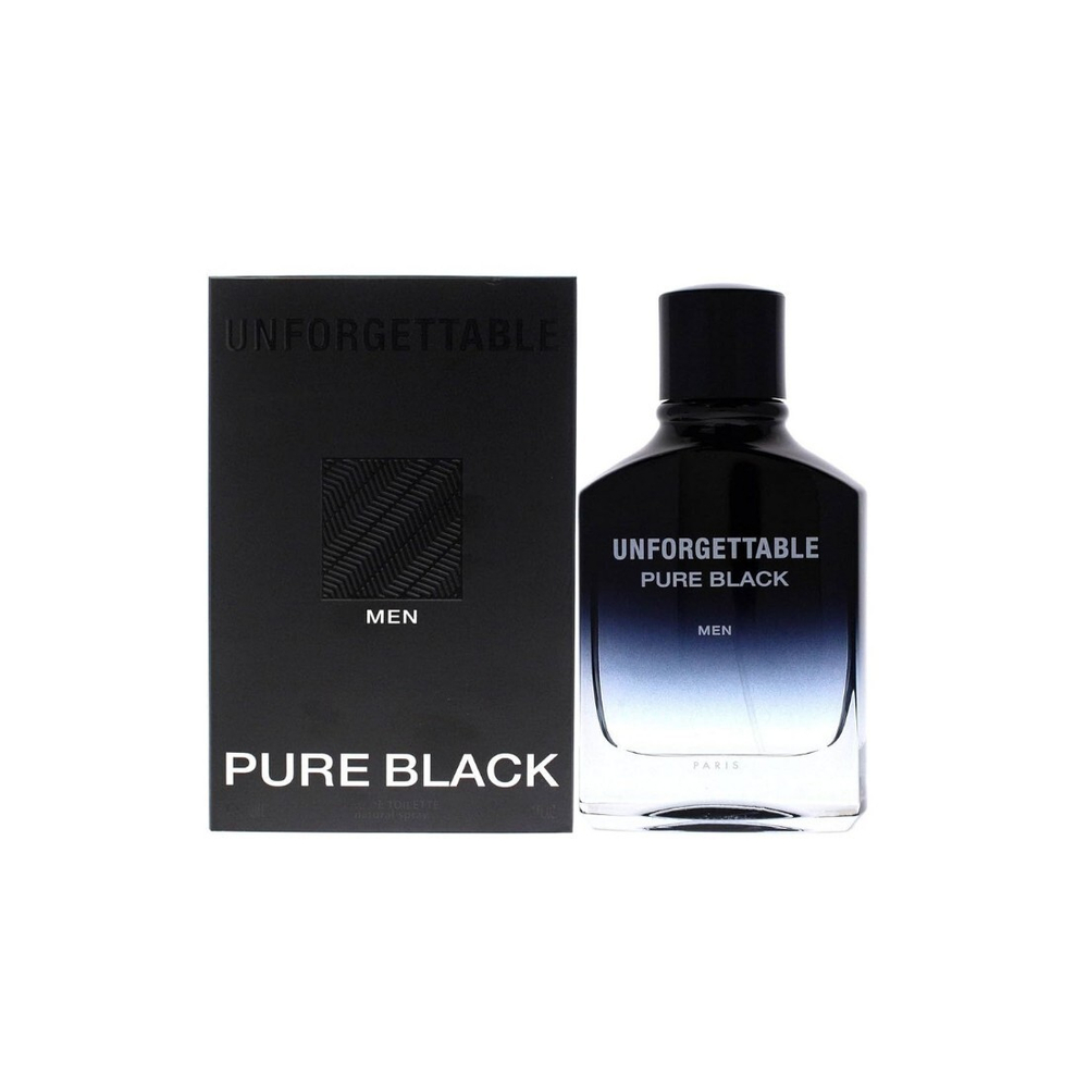GEPARLYS Unforgettable Pure Black edT 100ml men