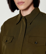 Рубашка Pinko - хаки(104197 A18E)