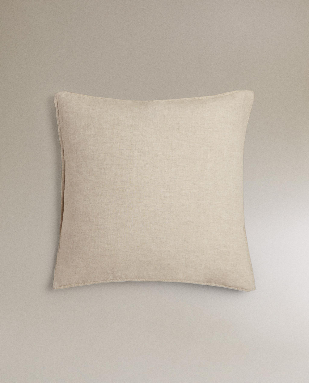 Комплект постельного белья Zara Home, лён 100%, однотонный, 6150/091