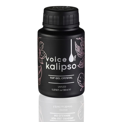 Voice of Kalipso Top Gel Crystal No Cleanse, 30 мл