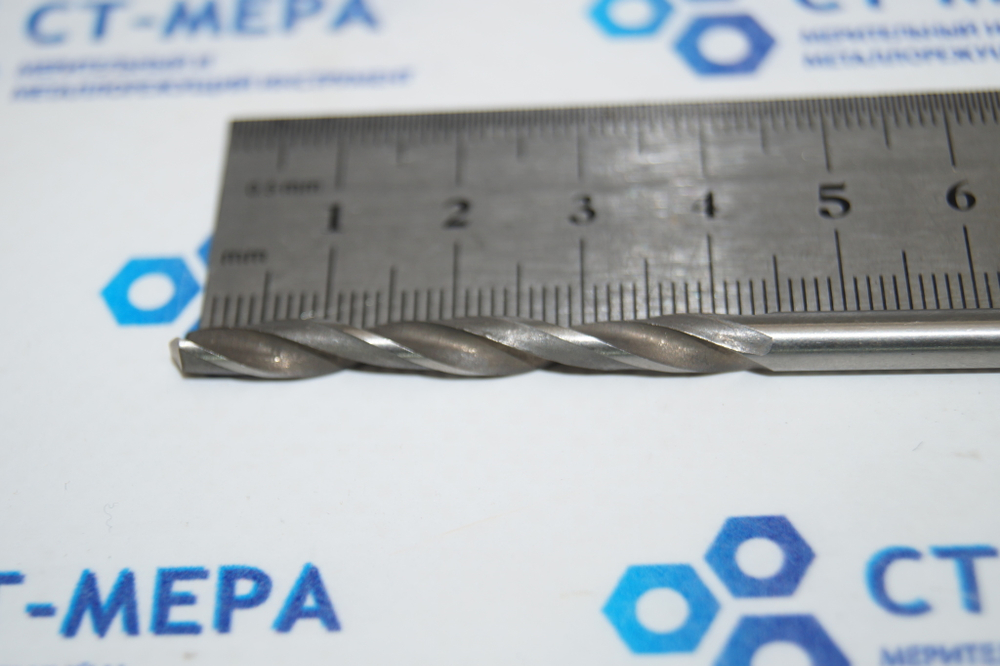 Сверло по металлу 4.5мм. (47х80) Р6М5 ц\х
